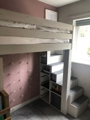 £150 • Buy Kids High Sleeper Bed With Stairs And Storage