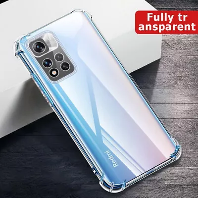 For Xiaomi Redmi Note 12 11 10 9 Pro 9T Mi 11 12T Slim Clear TPU Soft Case Cover • $6.37