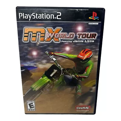 MX World Tour Featuring Jamie Little PS2 USED Playstation Video Game NO MANUAL • $5.20