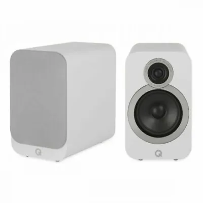 £299.99 • Buy Q Acoustics Speakers 3030i Bookshelf Loudspeakers - Arctic White Compact Pair 