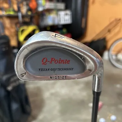 Vulcan Golf Technology Q-Pointe 4 Iron Golf RH Club • $10