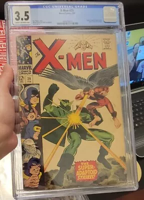 X-Men #29 (1967) CGC 3.5 Silver Age * Mimic Leaves The Team *Aptoid App  (1967) • $69.95