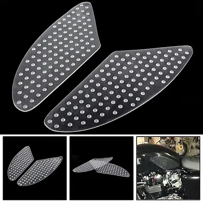 Tank Traction Pad Side Gas Knee Grip Decal Fit For KAWASAKI ZX6R ZX636 Z1000 ⭐ • $9.71