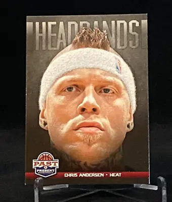 2012-13 Past & Present Headbands #17 Chris Andersen Miami Heat • $1.09