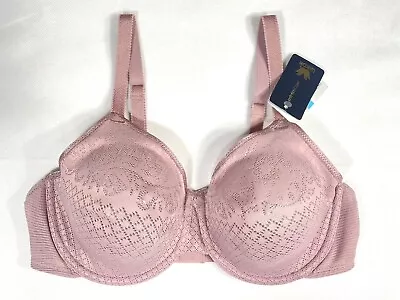 NWT Wacoal Women’s 36C Visual Effects Underwire Minimizer Bra 857210 Woodrose • $36.09