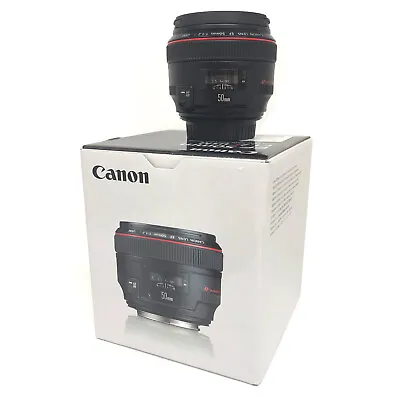 Canon EF 50mm F1.2 L USM - UK NEXT DAY DELIVERY • £1032