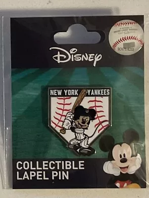 Disney Mickey Mouse Yankees Collectible Lapel Pin • $30