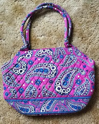 SPRING SALE!!Vera Bradley Zippered Tote W/Slant Side Pockets In Boysenberry • $19.99