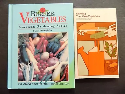 Lot # 96 - Two Books On Growing Vegetables • $7.99