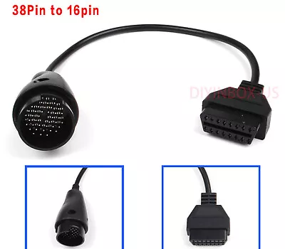 38 To 16 Pin OBD2 OBDII Car Diagnostic Adapter Connector Cable For Mercedes Benz • $7.97