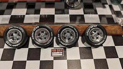 Ertl 1:18 Scale Wheels & Rubber Tires.  • $35