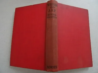 £5.25 • Buy William And A.R.P - Richmal Crompton Reprinted October 1939 Hardback