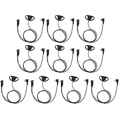 10x Headset Earpiece For Motorola CLS1410 RMM2050 GP300 CP200 PR400 CLS1110  • $17.99