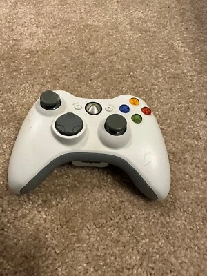 $2.75 • Buy Microsoft  Xbox 360 Wireless Controller - White No Battery Cover