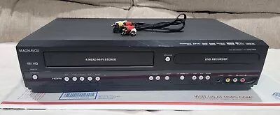 Magnavox ZV427MG9 DVD Recorder / 4 Head VCR VHS Combo Player WORKS (NO REMOTE) • $114.99