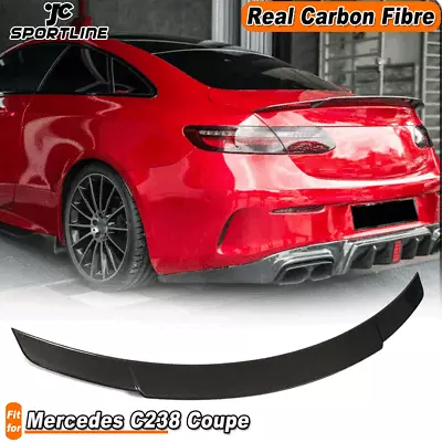 Carbon Fiber Rear Trunk Spoiler Wing For Mercedes Benz E-Class C238 E53AMG 17-19 • $177.45