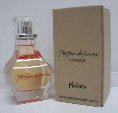 Parfum De Femme By Montana 3.4 Oz EDP Spray New In Tester Box For Women • $26.99