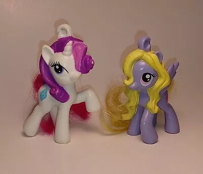 My Little Pony Rarity Lily Blossom 2012 Lot Of 2 McDonalds • $2.99
