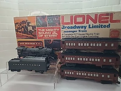 Lionel O Gauge 6-1487 Broadway Limited PRR 8304 Steam Loco 9507 9508 9509 Runs • $149.95