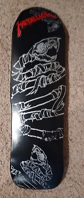 Metallica Lovenskate Pushead Snake Skateboard Deck • $299