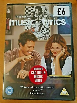 *New & Sealed* DVD - Music And Lyrics (2007 Hugh Grant Romcom) UK Region 2 • £3.99