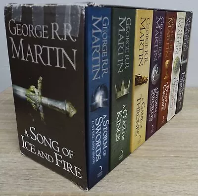 A Song Of Ice And Fire [7 Volumes] Book Cover May Vary • $49.69