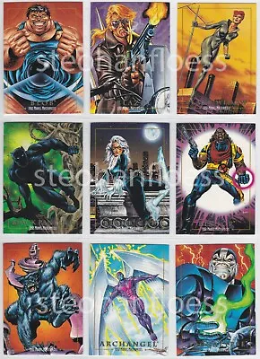 1992 SkyBox Marvel Masterpieces Joe Jusko You Pick The Card Complete Your Set • $1.25