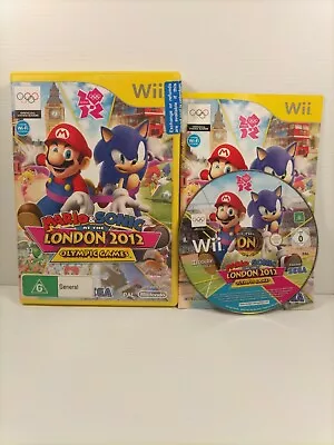 Mario & Sonic At The London 2012 Olympic Games Nintendo Wii PAL *Complete* • $45.50