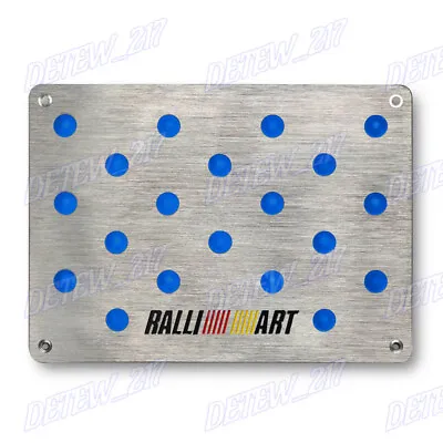 For JDM Ralliart Car Anti Skid Floor Mat Carpet Rest Pedal Pad Cover • $23.75