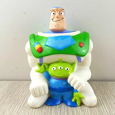 Rare Buzz Light Year Money Box Collectable Vintage Disney Piggy Bank Good Cond • $32.50