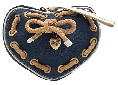 ❤️ Moschino Jeans Heart Hand Bag Denimvintage • $280