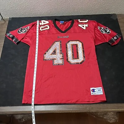 Tampa Bay Buccaneers Vintage Mike Alstott Jersey #40 Champion 90s NFL USA • $25