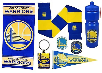 £5.91 • Buy Golden State Warriors NBA Basketball Keyring Badge Scarf Towel Bottle Jersey