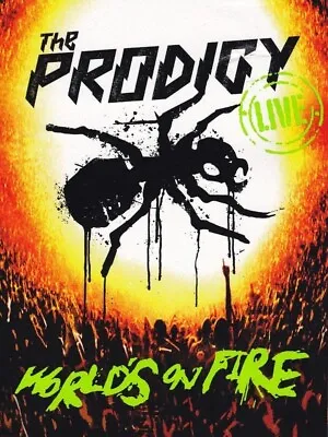 The Prodigy Live World's On Fire CD/DVD NEW SEALED Smack My Bitch Up/Firestarter • £1.42