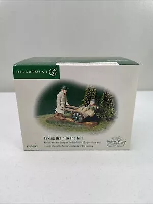 Taking Grain To The Mill Dept 56 Dickens Village House Accessory 58545 NEW • $19.99