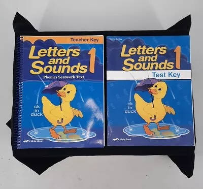 Abeka Letters And Sounds 1 Teacher Key And Test Key • $11.95