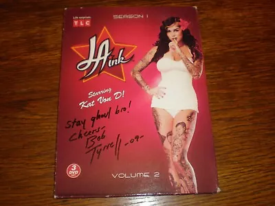 LA Ink DVD Season 1 Volume 1/2 AUTOGRAPHED • $200