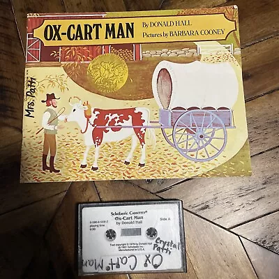 Vintage Ox-Cart Man (1979) Children’s Book W/ Cassette - 1st Edition • $4