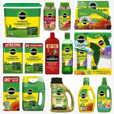 Miracle Gro All Purpose Plant Food Lawn Grass Compost Seed Full Range • £21.50