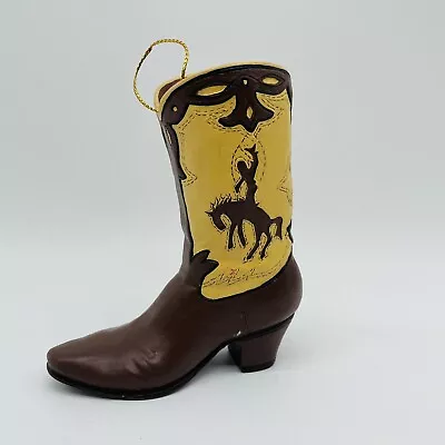 Beautiful Mini Cowboy Boot Ornament Decoration • $8.60