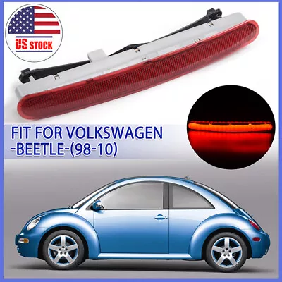 For VW Beetle 1998-2010 Rear LED 3RD Third Brake Light Tail Lamp Red 1C0945097E • $22.99