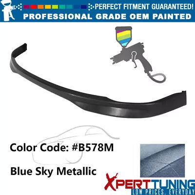 Fits 92-95 Honda Civic Sedan Type-R Painted #B578M Front Bumper Lip Spoiler PU • $226.87