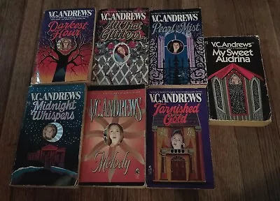 $14.99 • Buy V.C. Andrews Supernatural Horror Suspense Pb Book Lot Keyhole Covers Vintage