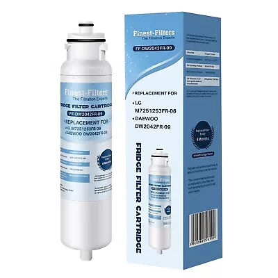 DW2042FR-09 Fridge Water Filter Cartridge Compatible With Daewoo Aqua Crystal • £14.99