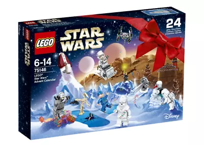 LEGO STAR WARS ADVENT CALENDAR 75146 CHRISTMAS CHEWBACCA 24 Gifts 9 Minifigs  • $989.99