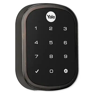 Yale Z-Wave Plus SL KeyFree Touchscreen Deadbolt Gen5 Bronze (YRD256-ZW2-0BP) • $195
