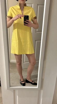 £9.99 • Buy Vintage 1960s Mod Party/Cocktail Tunic/Dress UK 8/10