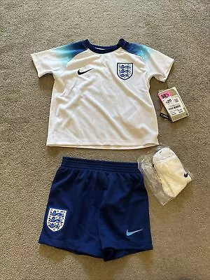 Baby Boys Nike Football Kit With Socks 12/18 Months New £25 • £9