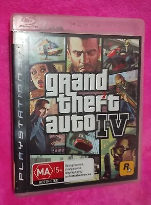 Grand Theft Auto IV PlayStation 3 2008 In Excellent Condition  • $7