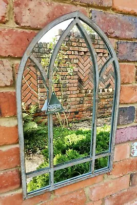 £38.99 • Buy Gothic Style Garden Mirror 60cm High - Metal Frame - New Collection Only 